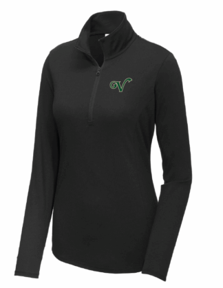 Ladies Tri-Blend 1/4 Zip (High School Only)