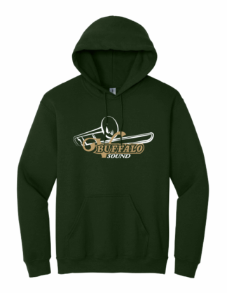 Adult Buffalo Sound Cotton Hooded Sweatshirt