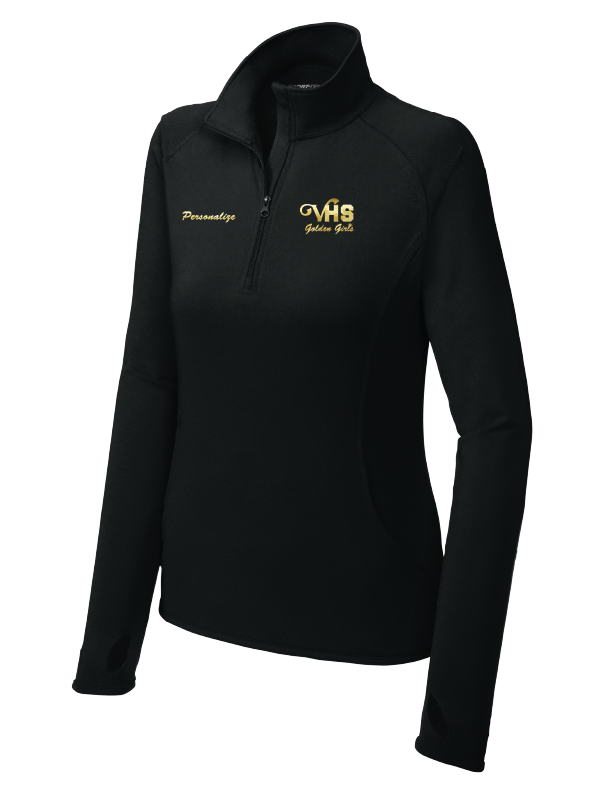 VHS Golden Girls Ladies Performance 1/4 Zip Pullover - Image 5