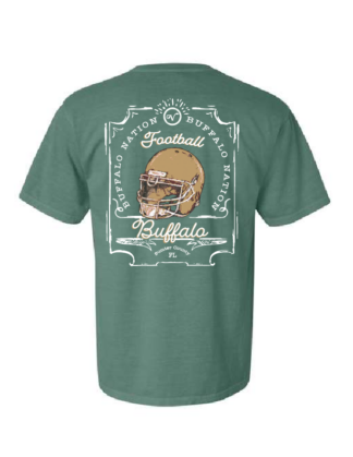Comfort Colors Simply Football Tee