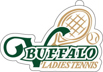 Buffalo Ladies Tennis 6" Decal