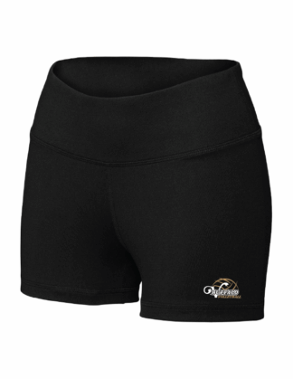 Ladies Black Spandex Shorts (LST475)