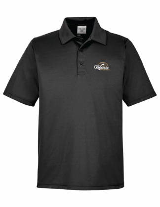 Adult Black DriFit Polo (TT51)