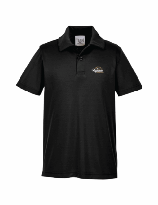 Youth Black DriFit Polo (TT51Y)