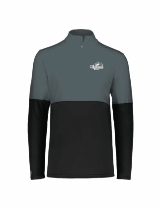 Youth Black/Iron 1/4 Zip Pullover (Boys & Girls Team)