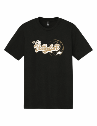 Adult Volleyball Camp 2025 Black TriBlend S/s Tee