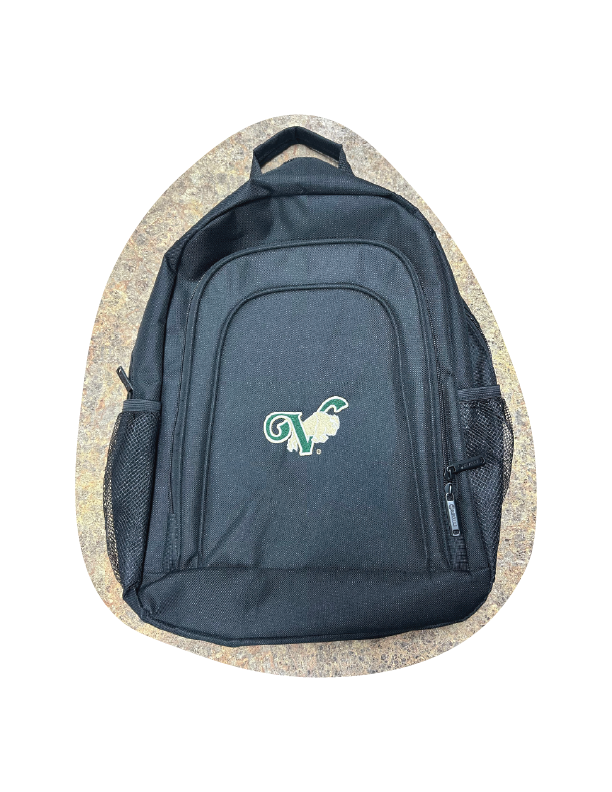 V Buffalo Black Laptop Backpack