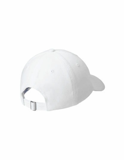 Unstructured White Twill Low Profile Cap (CP77) - Image 2