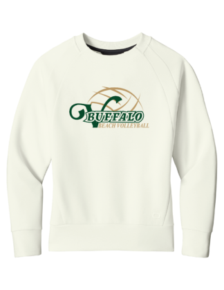 Ladies Opal White Transcend Crewneck (LOG863)