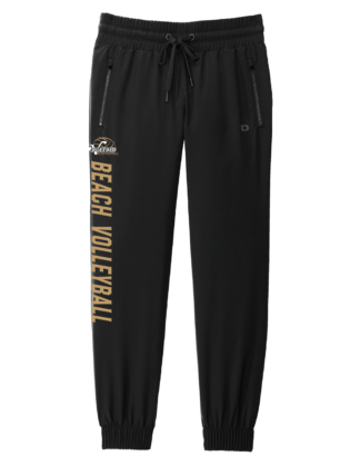Ladies Black Windbreaker Joggers (LOG707)