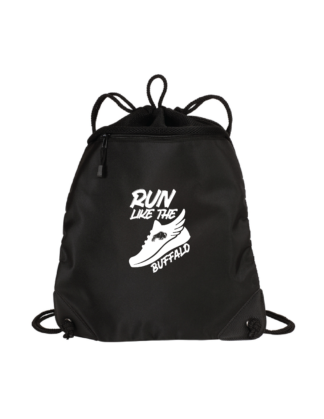 Black Cinch Pack with Mesh Trim (BG810)