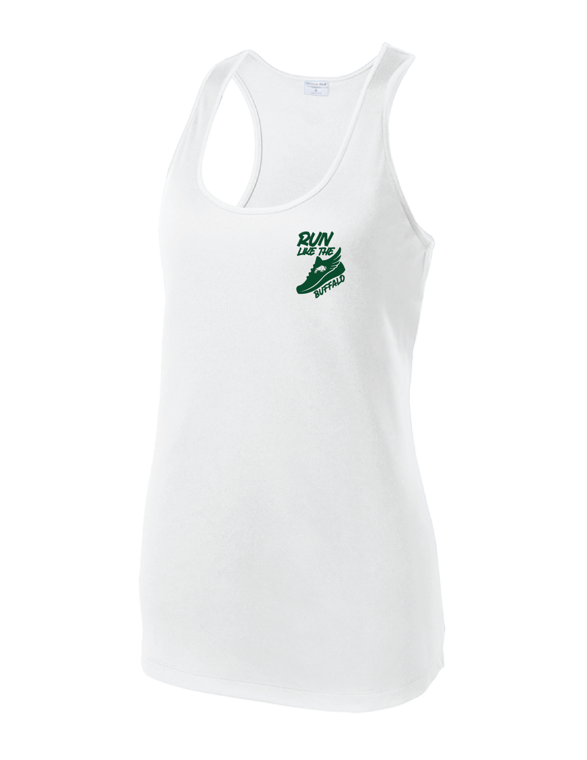 White Ladies Dri-Fit Racerback Tank (LST356)
