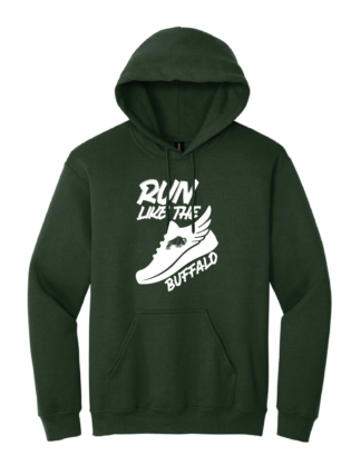 Forest Green Adult Cotton Hoodie (18500)