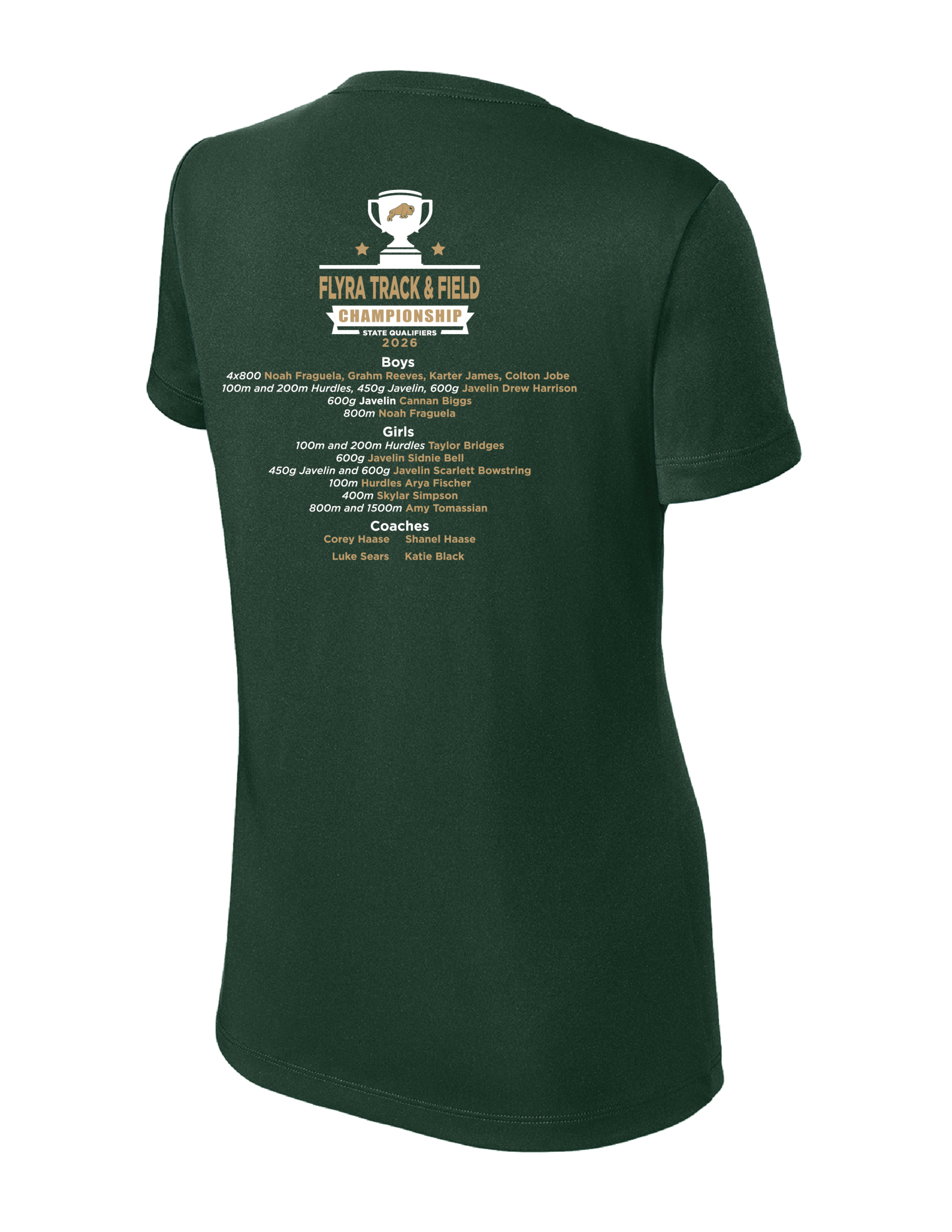 Ladies VCMS Middleton Track & Field States 2026 Tee