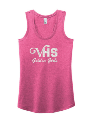 VHS Golden Girls Ladies Racerback Tank