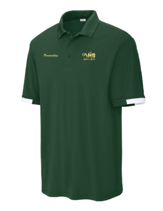 VHS Golden Girls Men's Colorblock Polo