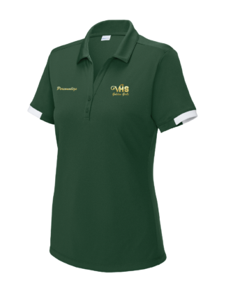 VHS Golden Girls Ladies Colorblock Polo
