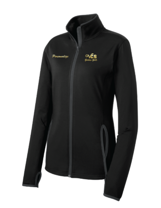 VCS Golden Girls Ladies Stretch Contrast Full-Zip Jacket