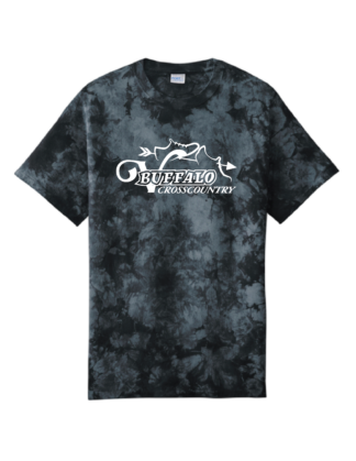 Adult Black Crystal Tie-Dye Tee (PC145)