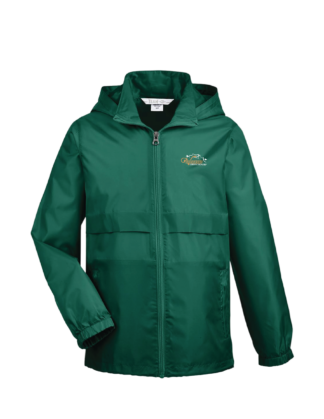 Youth Forest Green Windbreaker Jacket (TT73Y)