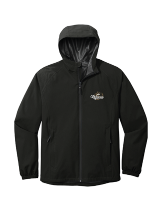 Men's Black Rain Jacket (J407)