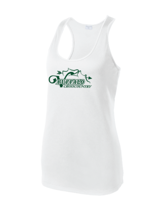Ladies White Dri-Fit Racerback Tank (LST356)