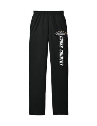 Adult Black Fleece Sweatpants (PC78P)