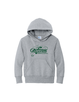 Youth Athletic Heather Cotton Blend Hoodie (PC78YH)