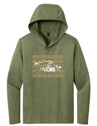 VCMS Middleton Cross Country State Bound 2026 Hooded Tee