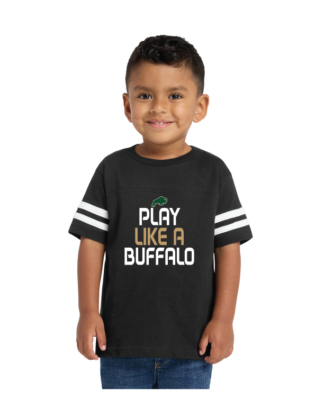 Rabbit Skins Toddler Football Fine Jersey Tee