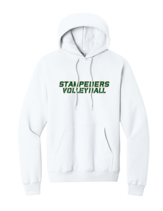 Stampeders Volleyball Adult Fleece Pullover Hoodie