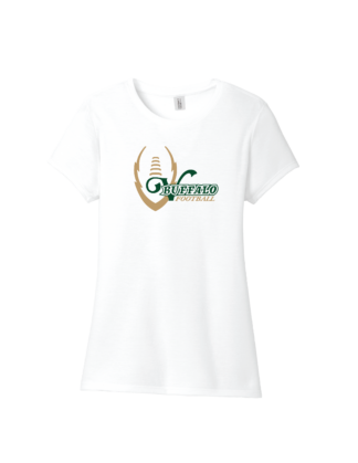 Buffalo Football Ladies TriBlend Short Sleeve Tee