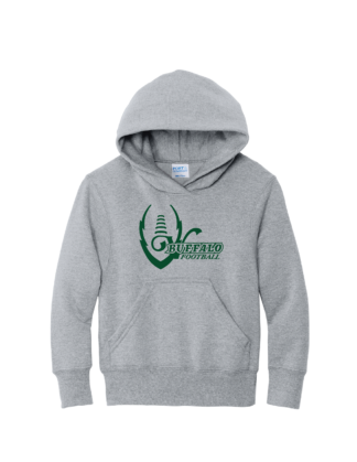 Buffalo Football Youth Fleece Pullover Hoodie