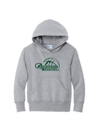 Buffalo Basketball Youth Fleece Pullover Hoodie